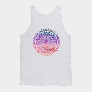 INTENSE SUNSET MANDALA Tank Top